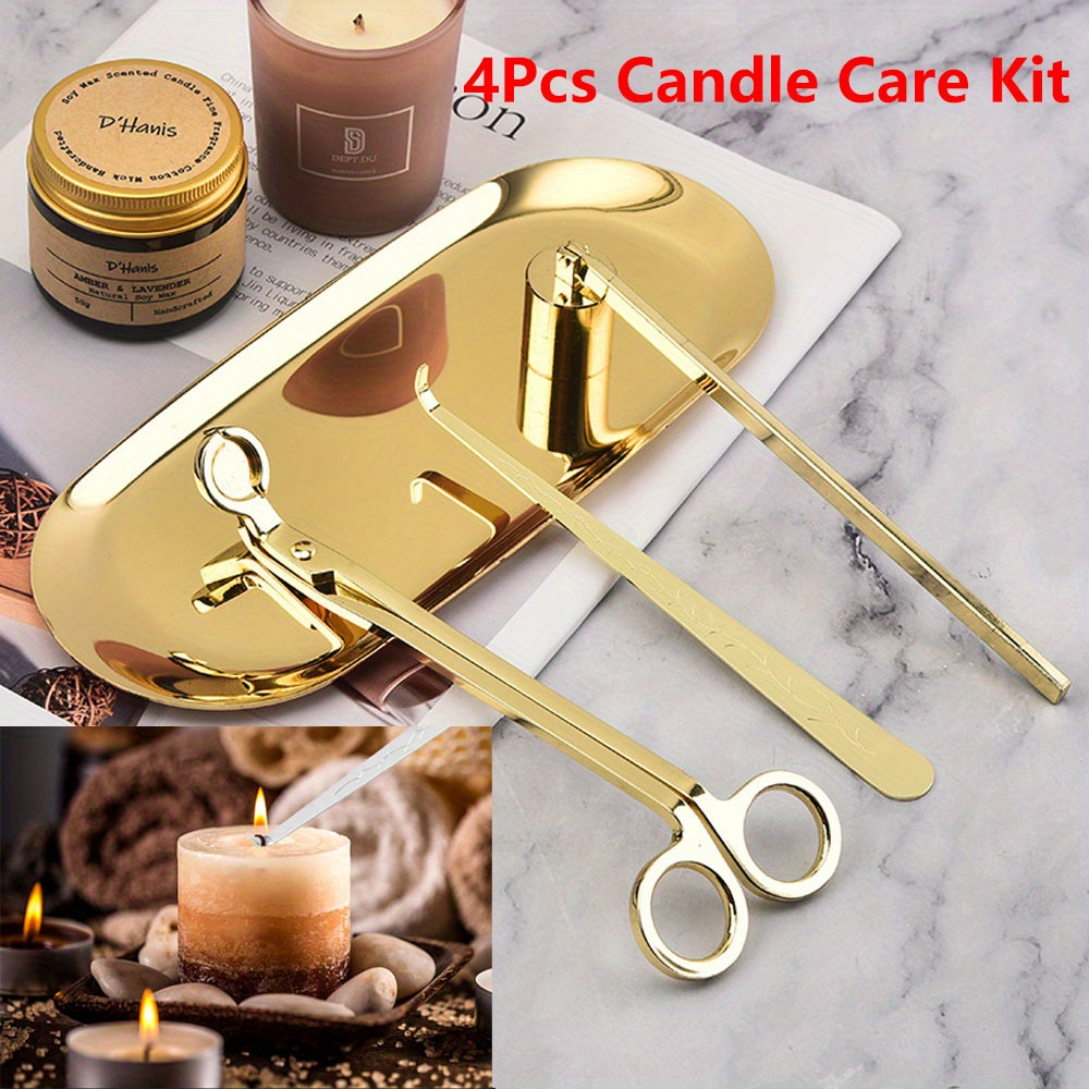 Luxury Lifestyle Items - 4pcs/set Luxury Candle Care Kit Stainless