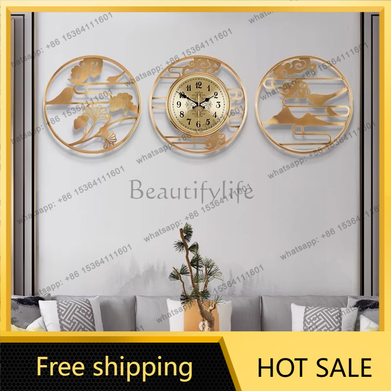 Luxury Lifestyle Aesthetics - LJY Round Chinese Style Minimalist Wall