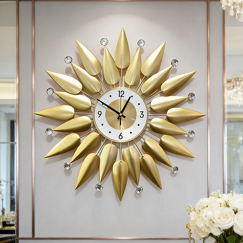 Luxury Wall Clock Metal Wall C - Luxury Lifestyle Gifts recension och pris