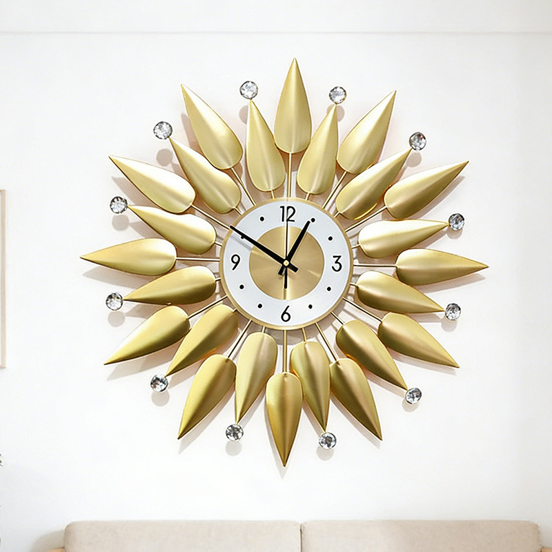 Luxury Wall Clock Metal Wall C - Luxury Lifestyle Gifts recension och pris