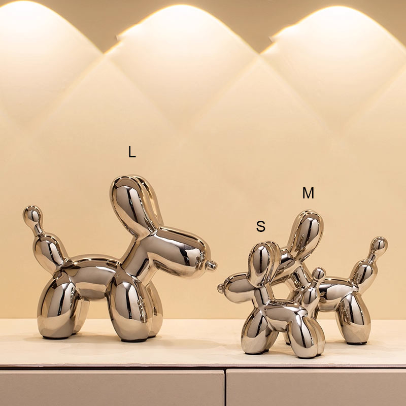 Ceramic Sculptures Silver Ball - Luxury Lifestyle Items recension och pris
