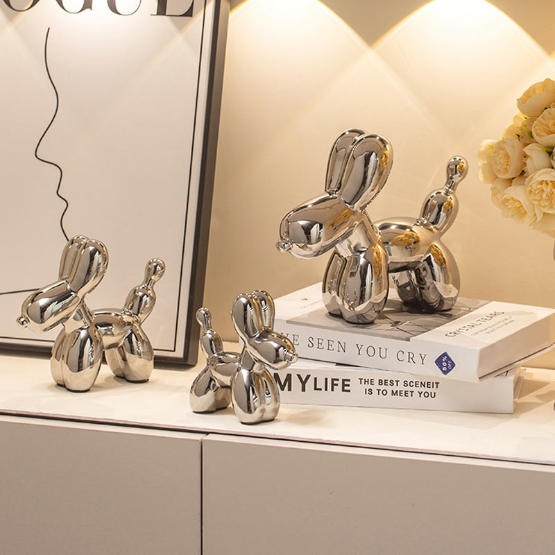 Ceramic Sculptures Silver Ball - Luxury Lifestyle Items recension och pris