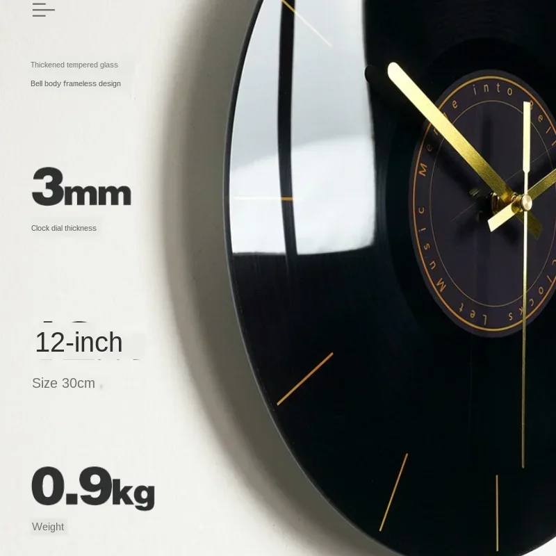 Luxury Silent Wall Clock Livin - Luxury Lifestyle Gifts recension och pris