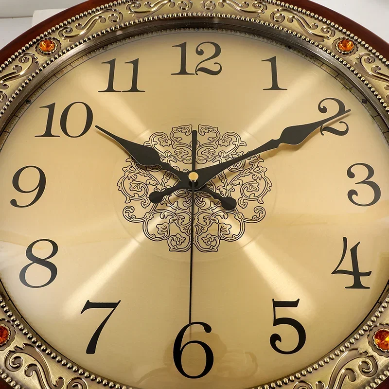 Luxury Wood Wall Clock Metal R - Luxury Lifestyle Gifts recension och pris