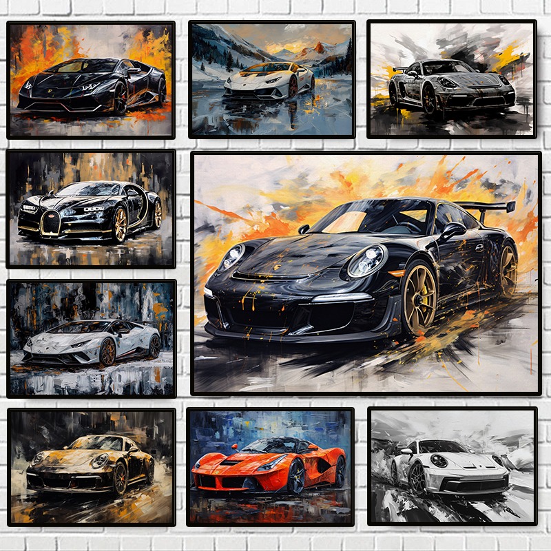 Modern Abstract Luxury Cars Po - Luxury Lifestyle Items recension och pris