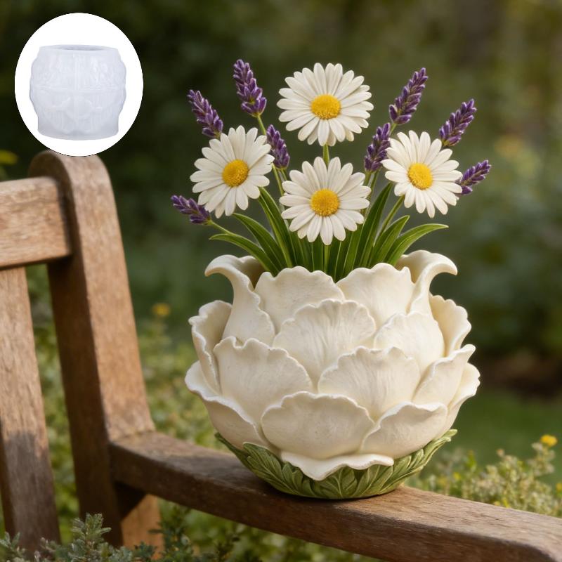 3D Handmade Peony Flower Pot S - Luxury Lifestyle Items recension och pris