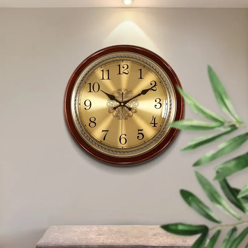 Luxury Wood Wall Clock Metal R - Luxury Lifestyle Gifts recension och pris