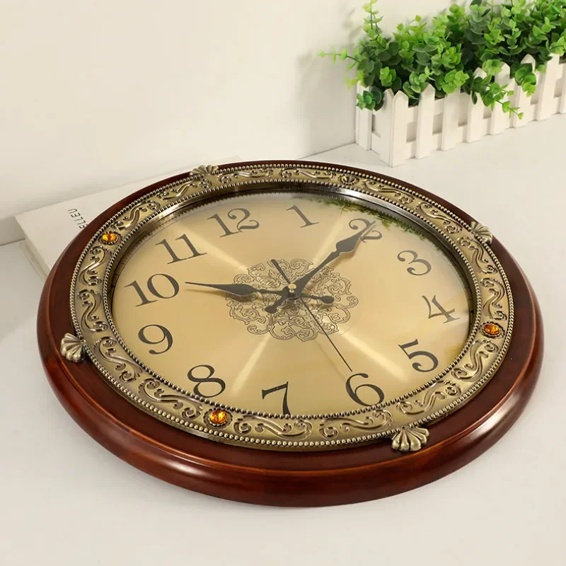 Luxury Wood Wall Clock Metal R - Luxury Lifestyle Gifts recension och pris
