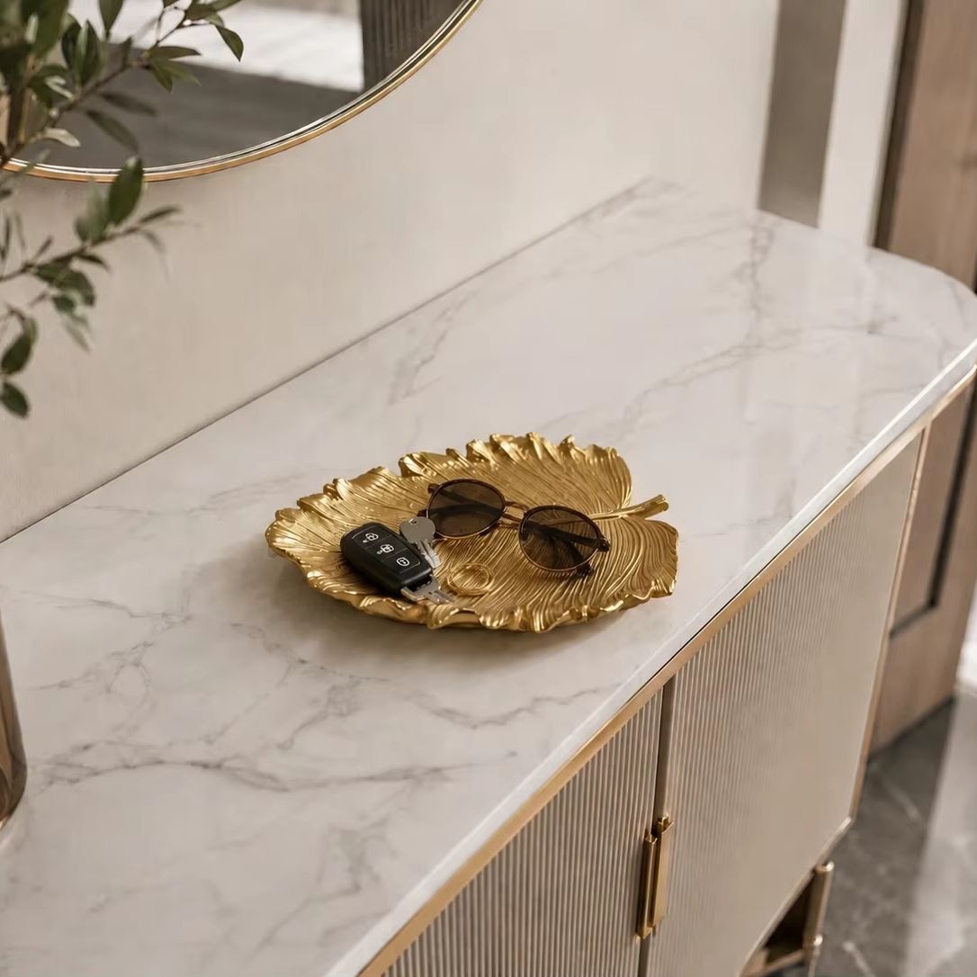 Light Luxury Golden Leaf Stora - Luxury Lifestyle Items recension och pris